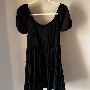 Trixxi black babydoll dress